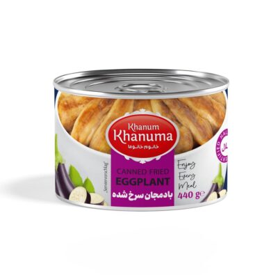 Canned Khanum Khanuma fried eggplant 450g