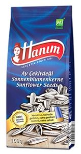 Roasted sunflower seeds Hanim extra salt 150g