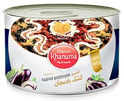 Canned Khanum Khanuma Kaschk Bademjan 450g