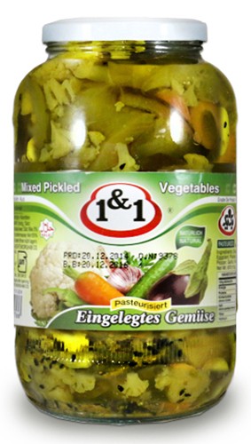 Pickled Mix 1&1 1450g
