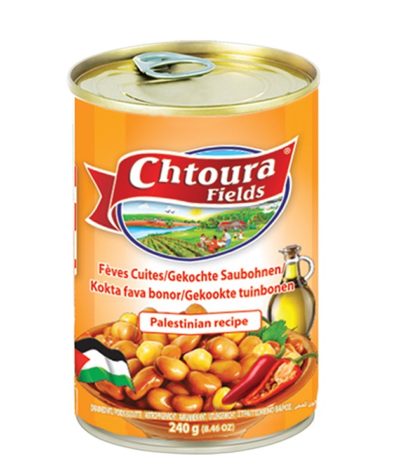 Canned fava beans (Phalestinian rec) Chtoura 400g