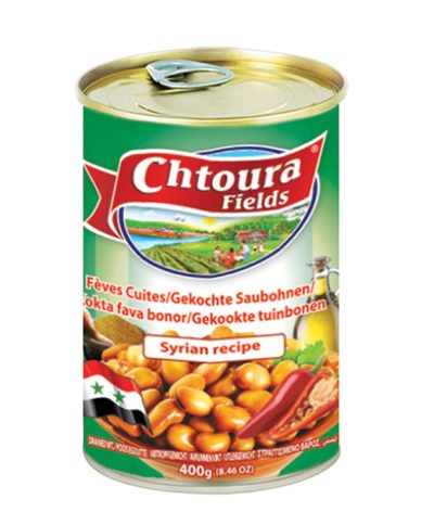 Canned fava beans (Syrian rec) Chtoura 400g