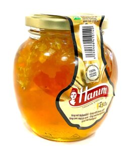 عسل هانیم با موم 450گرم
