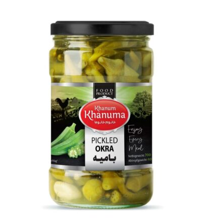 Pickled okra Khanum Khanuma 700g