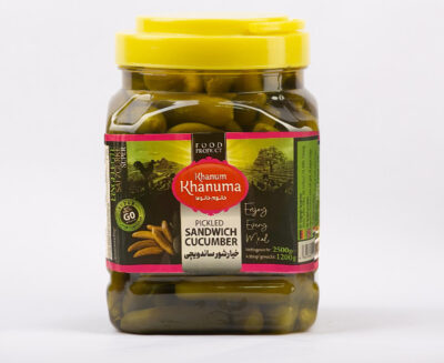 Pickled Sandwich Cucumbers Khanum Khanuma 2500g