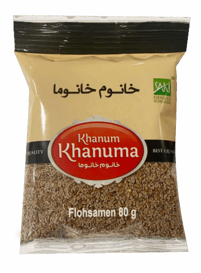 Khanum Khanuma Flohsamen 80g